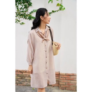ĐẦM SƠMI SUÔNG OVERSIZE