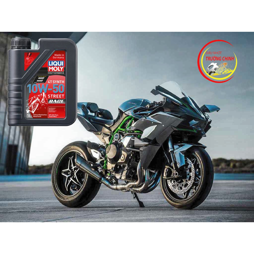 Nhớt Liqui Moly Synth Race 4T 10W50 dành cho xe số 1L