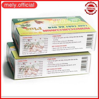 Bộ 2 hộp Nano Curcumin Tam Thất Xạ Đen Plus Học Viện Quân Y