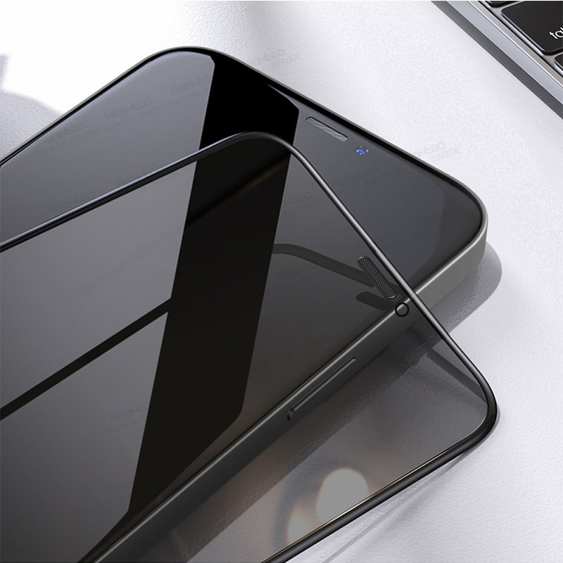 Kính cường lực riêng tư đầy đủ tốt nhất cho Apple iPhone 12 Pro Max Mini Anti Glare Bảo vệ màn hình cho iPhone 12Mini 12Pro iPhone12