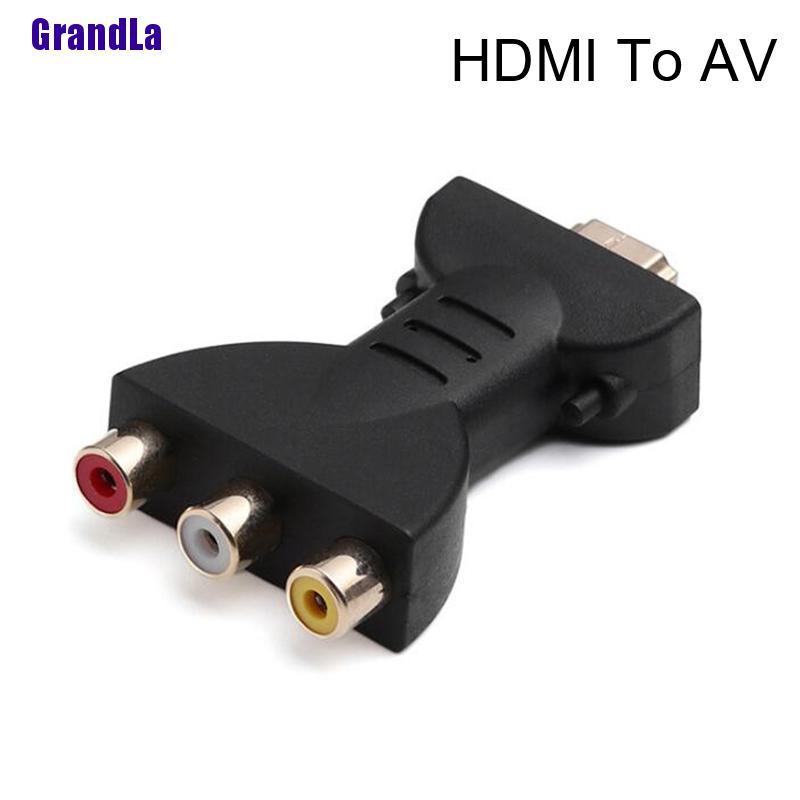 Bộ Chuyển Đổi Tín Hiệu Âm Thanh / Video 1080p Hdmi Sang Vga Hdmi - Av Rca