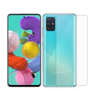 Combo Kính cường lực Samsung Galaxy A31, A51, A71 hiệu Glass Pro không full màn hình + Dán bảo vệ Camera sau
