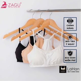 Áo lá học sinh - áo lót bé gái cao cấp loại mút rời ZAGU 1801