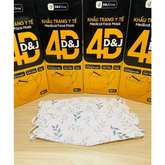 Khẩu Trang Y Tế 4D KF94 Tiêu Chuẩn Quốc Tế