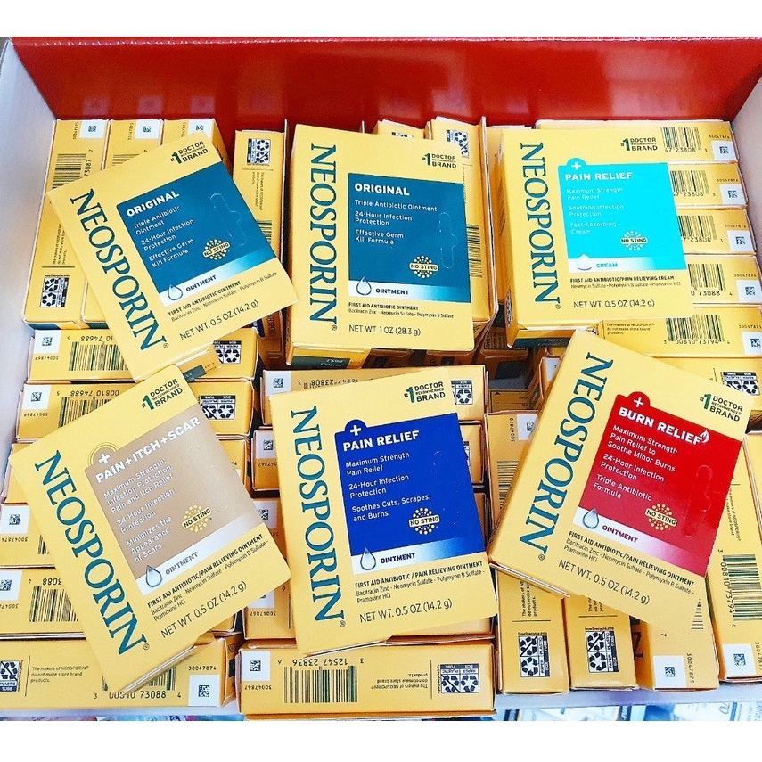 Kem mỡ Neosporin Tuýp 14.2g hàng Mỹ