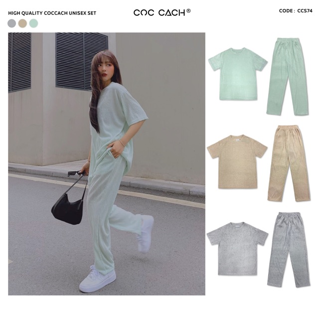 Set bộ nhung basic CCS74 by COCCACH