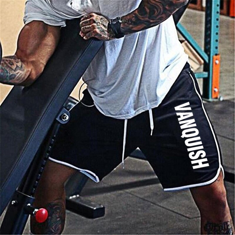 Brand Workout Gym Men Fashion Breathable Fitness Mens Bodybuilding Mesh Male Casual Shorts Comfortable Plus Size Sports Shorts