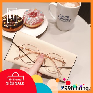  Gọng Kính Cận Kim Loại Mảnh 2998 - Gọng Kính Mắt Lily 