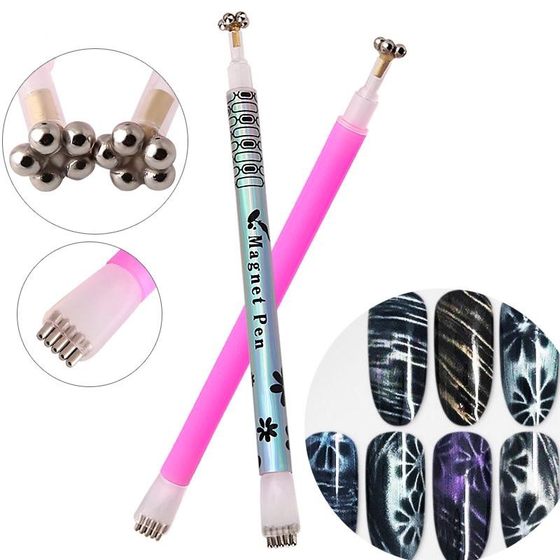 Bút nam châm 2 đầu tiện dụng làm nail - Bút nam châm 2 đầu