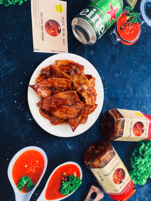 Mực Rim Me Nguyên Con Loại Ngon Đặc Sản Nha Trang Hũ 200Gr | BigBuy360 - bigbuy360.vn