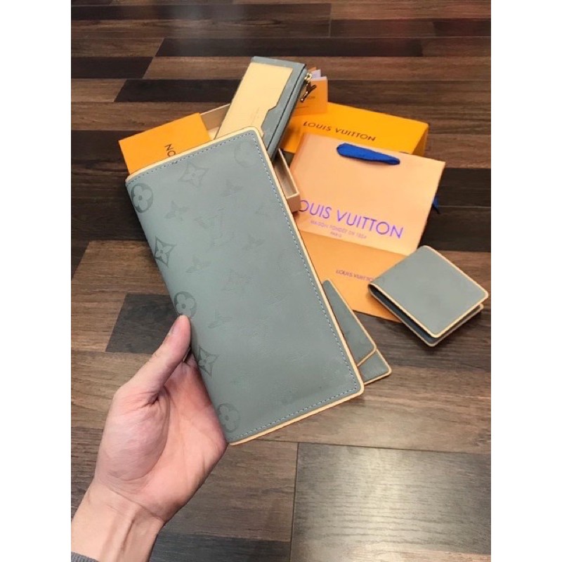 Ví nam lv cầm tay chất da pu cao cấp, ví da nam hàng 1:1