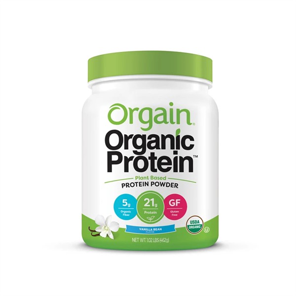 Bột protein hương Vani Orgain organic protein 50 superfoods plant - Based protein vanilla 1.22kg