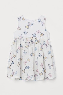 Váy bướm trắng H&M Kids