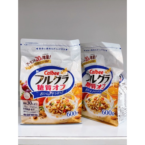 Ngũ cốc Calbee 800gr màu đỏ - Nhật Bản[Date 28.2.2022]