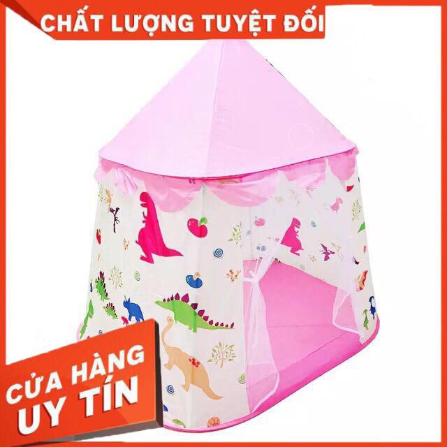 [XẢ KHO+FREE SHIP]  Lều Công Chúa Hoàng Tử họa tiết cá sấu