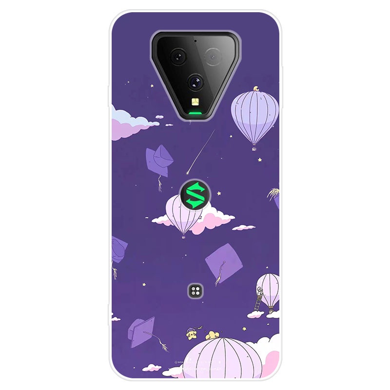Ốp điện thoại TPU silicon mềm họa tiết hoạt hình cho Xiaomi Black Shark 3 Pro BlackShark3 3Pro
