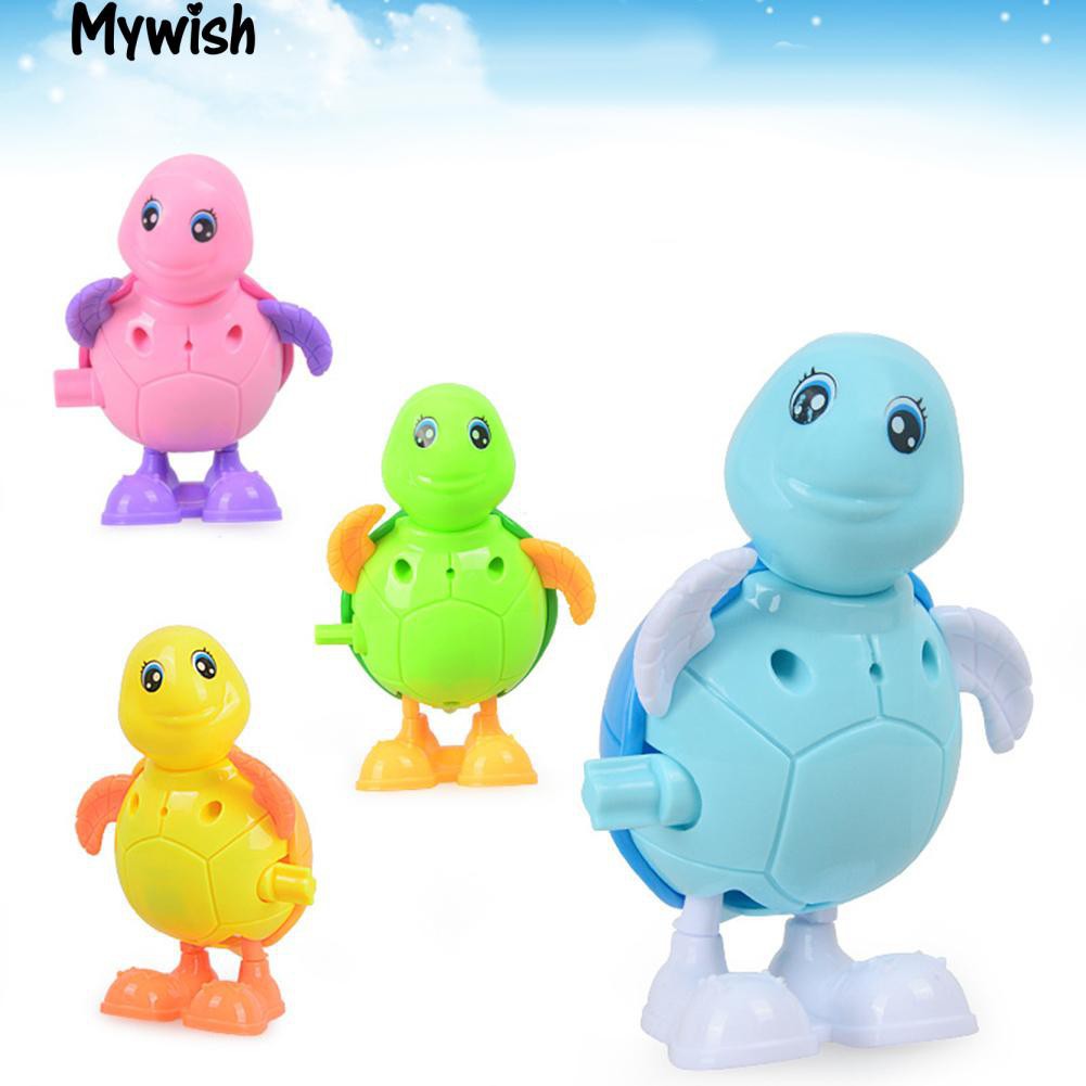👶🏼Newborn Cartoon Animal Tortoise Baby Toy Infant Swim Turtle Chain Kid Gift