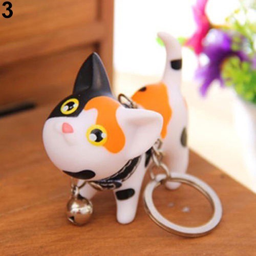 Móc Khóa Hình Mèo Con Dễ Thương Xinh Xắn
