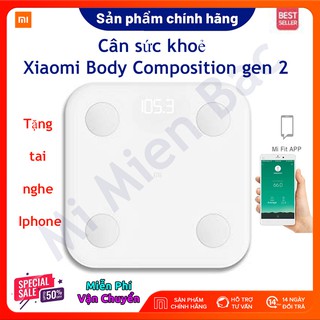 [Sỉ SLL] Cân Điện Tử Thông Minh Xiaomi Body Fat và Cân Sức Khỏe Xiaomi Smart Scale 2 – Chính Hãng – Mi Miền Bắc