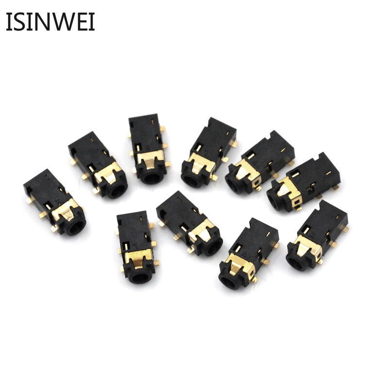 5 Đầu nối audio tai nghe 6pin 2.5mm PJ242 SMT SMD