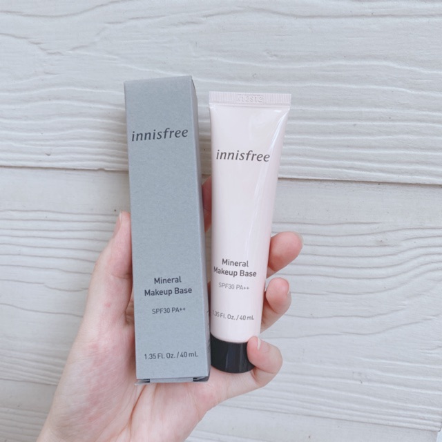 Kem lót trang điểm 4 trong 1 Innisfree Mineral Makeup Base SPF30 PA+++ 40ml