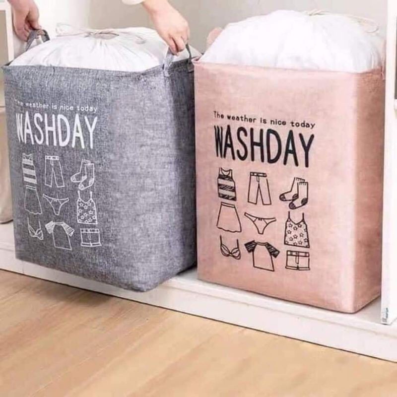 Túi đựng quần áo, chăn màn có dây rút chống bụi, chống thấm nước size lớn