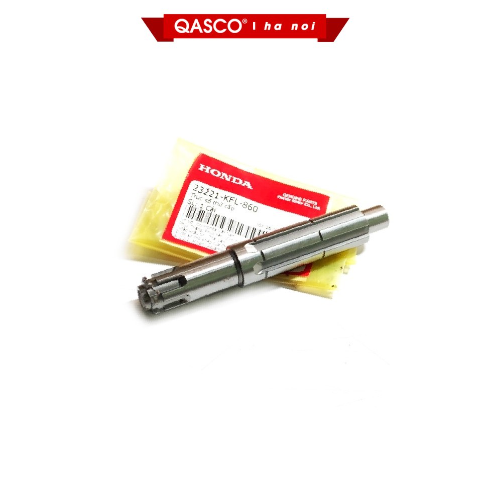 23221KFL860_Trục số thứ cấp HONDA Future 1 / Wave S (nhập khẩu)   QASCO Phụ Tùng Xe Máy_H683