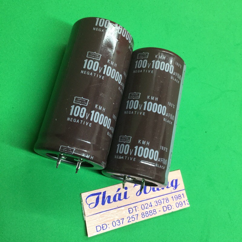 Tụ hoá :10.000 M / 100 V giá (2 cái)