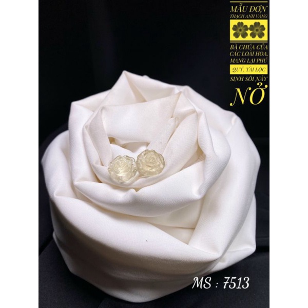 Mặt Dây Chuyền Hoa Mẫu Đơn T.Anh Kèm Dây Dù Đeo Cổ