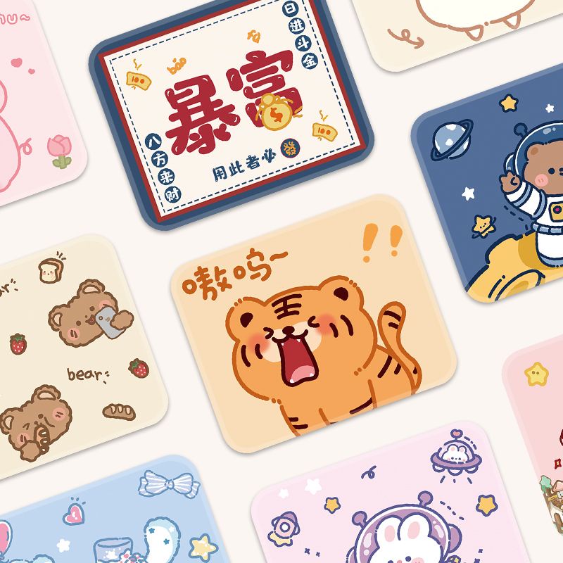 Tấm Lót Chuột Chơi Game Cỡ Nhỏ Có Dây Đeo Cổ Tay Dễ Thương Cho Cặp Đôi