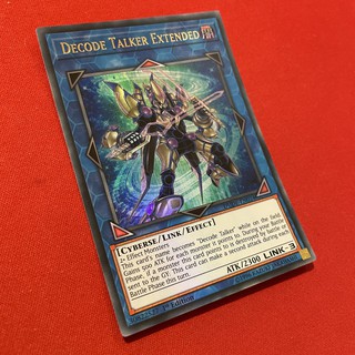 [Thẻ Bài Yugioh Chính Hãng] Decode Talker Extended