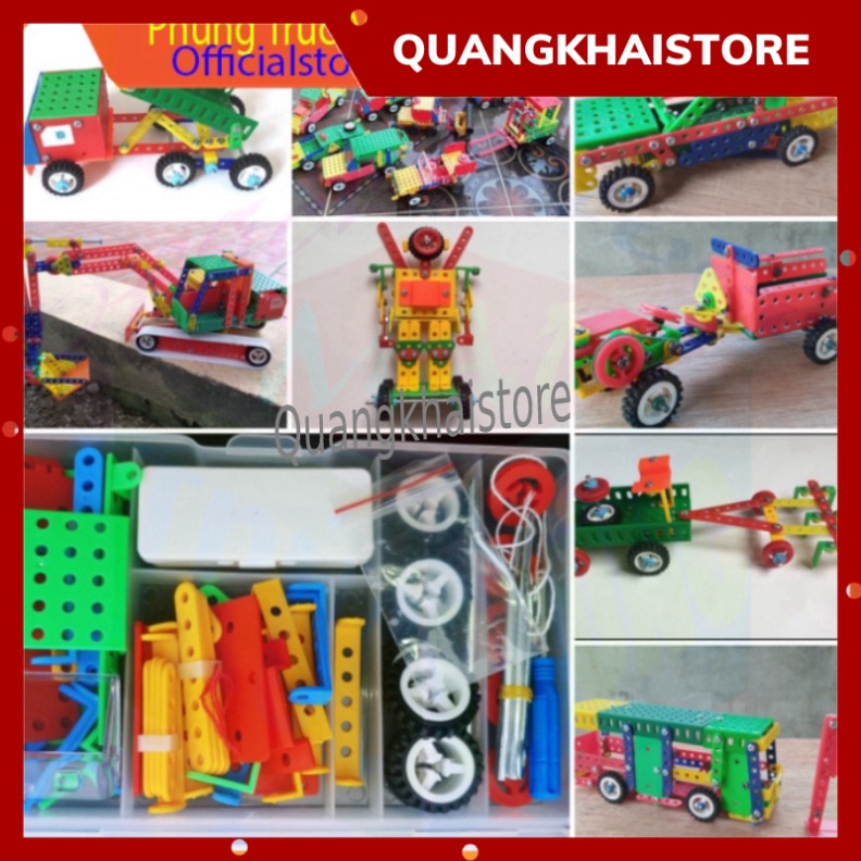 Đồ chơi lắp ráp lego mô hình kỹ thuật thông minh 182 chi tiết