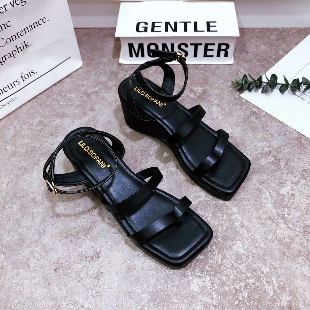 Giày Dép VNXK: SANDAL XỎ NGÓN ĐẾ XUỒNG CAO 7F CAO CẤP SIÊU HÓT CỰC XINH SIÊU CUTE MẪU MỚI CỰC CHẤT SIÊU XINH