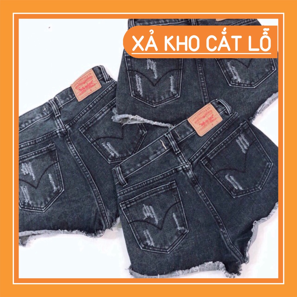 Quần short jean nữ rách LOẠI 1