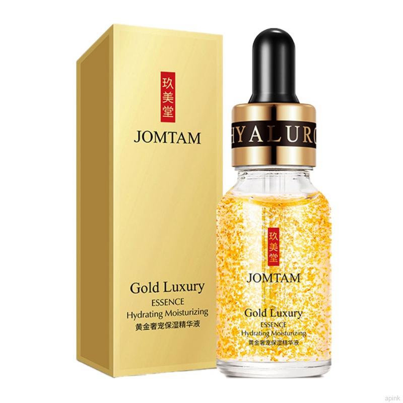 [Hàng mới về] Tinh chất vàng 24K dưỡng ẩm thu nhỏ lỗ chân lông chăm sóc da mặt