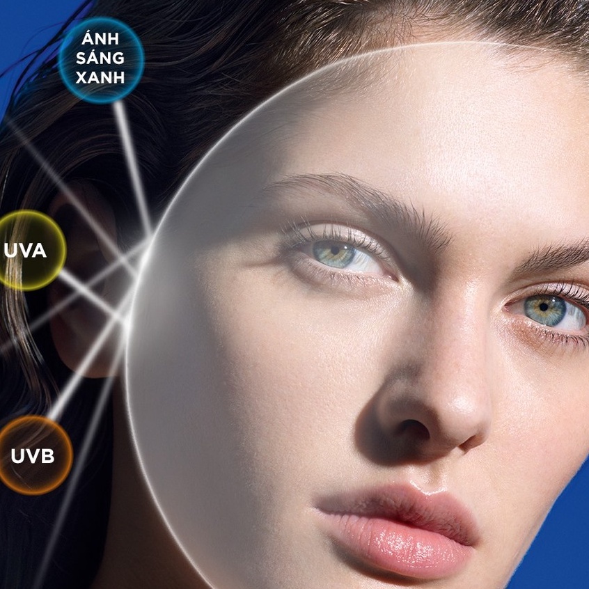 Kem chống nắng (50ml) dạng sữa lỏng không nhờn dính La RochePosay Anthelios Uvmune 400 Fluide Invisible SPF 50+, Pháp