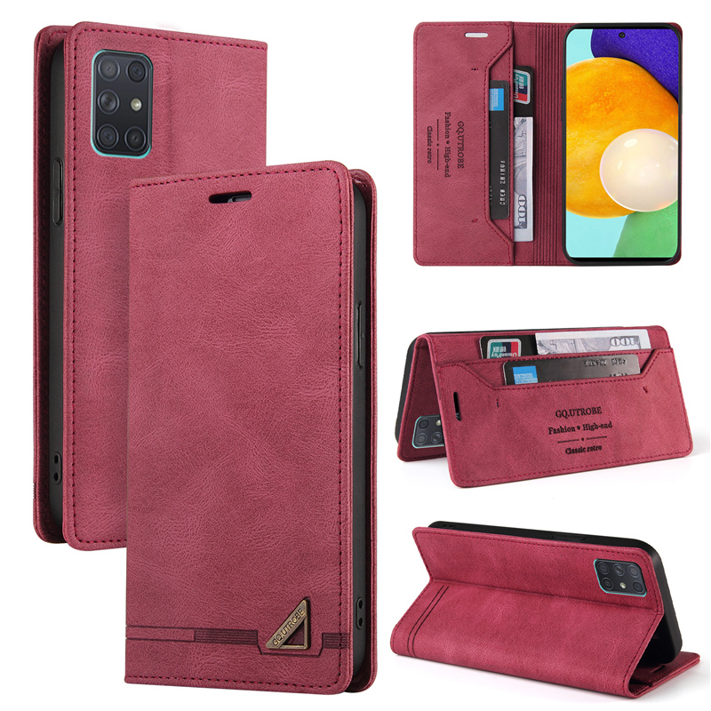 Luxury Frosted Flip Casing Samsung S9 S8 Plus Note 10 Pro Note 9 Note 8 M31S M31 Auto Magnetic Leather Case Card Slot Holder Soft Cover | BigBuy360 - bigbuy360.vn