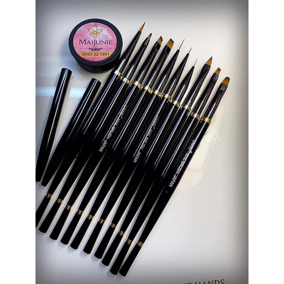 Set cọ Nhật Bản làm Nail 10 cây cao cấp