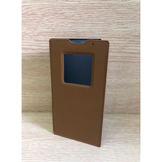 Bao Da BlackBerry Priv Leather Smart Flip Case