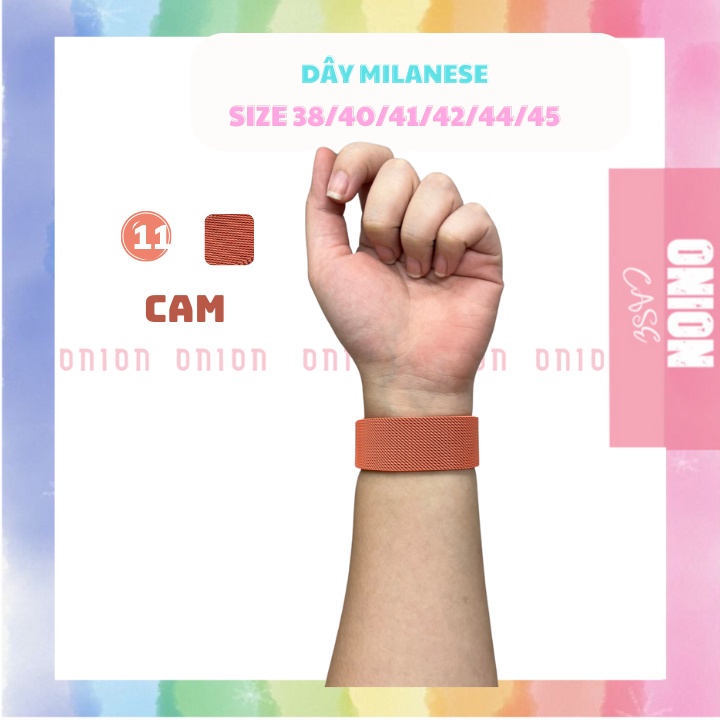 Dây đồng hồ APW thép không gỉ dành cho Series 7/6/5/4/3/2/1 đủ kích cỡ 38/40/41/42/44/45MM