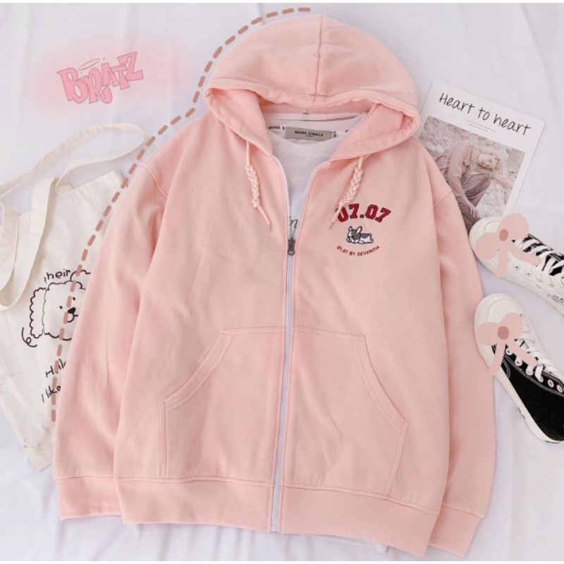 -HÀNG NHẬP KHẨU 🌈𝗡𝗘𝗪 𝗔𝗥𝗥𝗜𝗩𝗔𝗟💢 Áo Khoác Hoodie Dây Kéo Form Rộng (ẢNH THẬT) Liên hệ mua hàng 084.209.1989