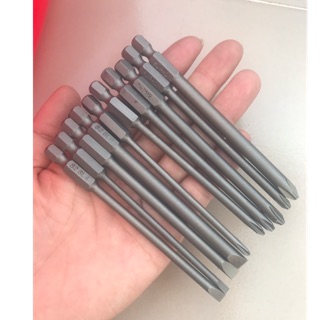 Bộ mũi vít 10c đầu 2 cạnh và 4 cạnh, có từ
