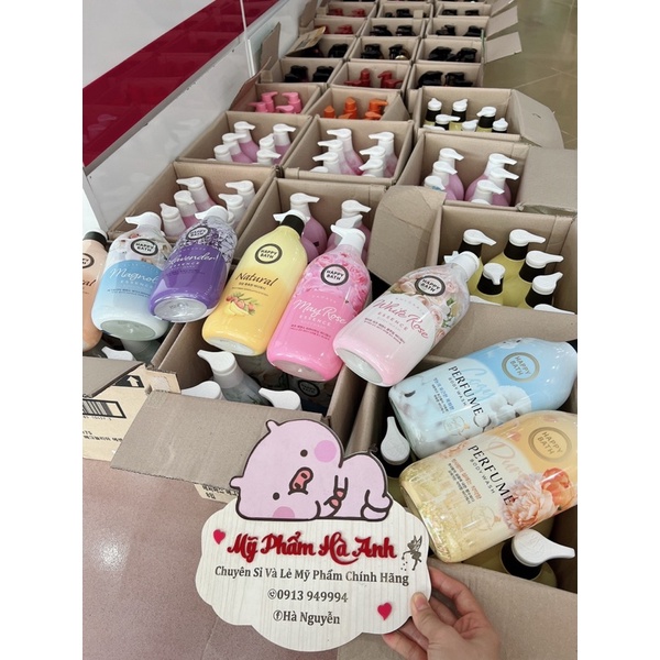 Sữa Tắm Tinh Chất Hoa Hồng Happy Bath May Rose Essence Body Wash
