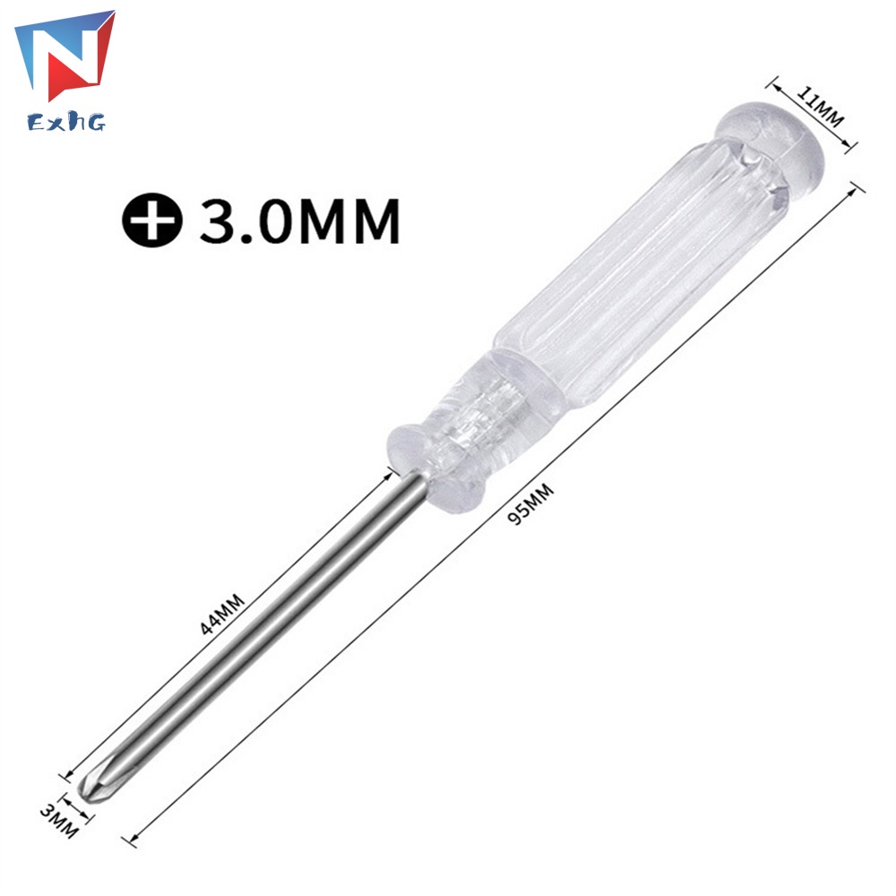 Tua Vít Mini Có Tay Cầm Trong Suốt Chống Gỉ Chịu Lực Cao 9.50 * 1.10 * 1.10 cm