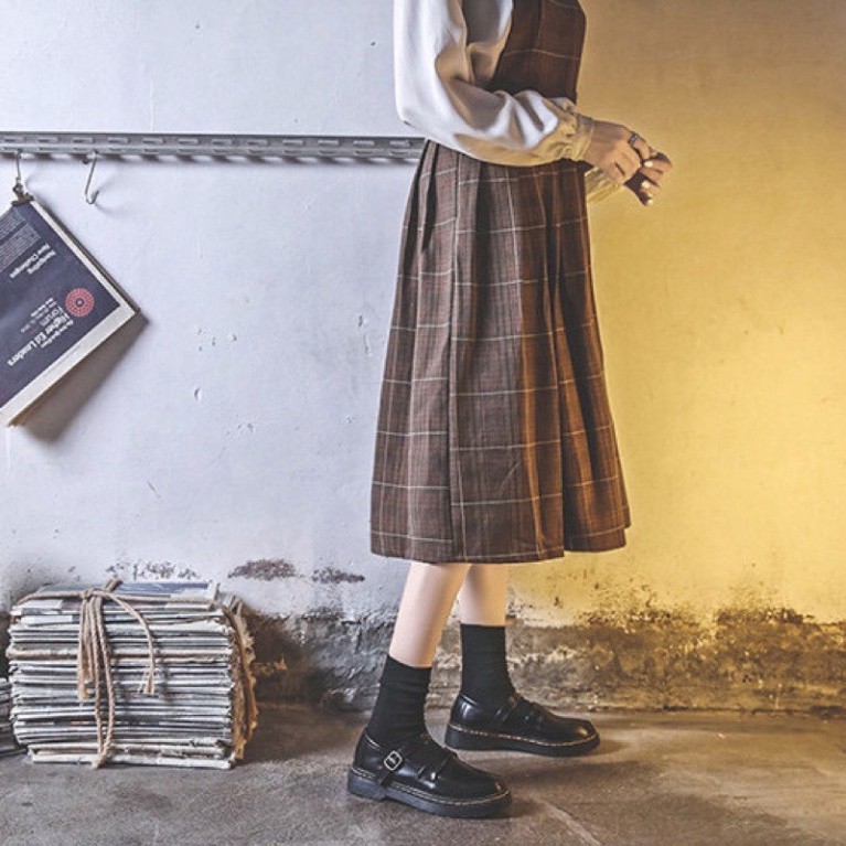 ( Hàng Order - Không Có Sẵn ) Giày Oxford Retro Da Lì ❤️ Phiên Bản 2 Màu Quai Cài | BigBuy360 - bigbuy360.vn