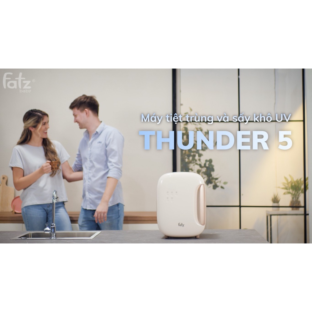 MÁY TIỆT TRÙNG SẤY KHÔ UVC FATZ BABY - THUNDER 5 - 16L FB4710TN