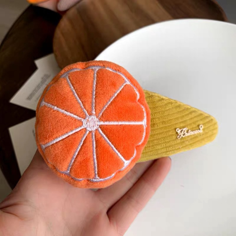 Kẹp tóc hình động vật/trái cây phong cách hàn quốc thời trang dễ thương đáng yêu