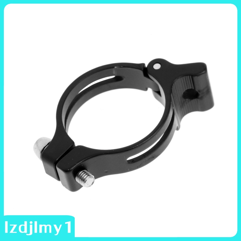 Speedy World Alloy Bike Front Derailleur Clamp Mech Mount Braze-on Adapter 31.8mm Black