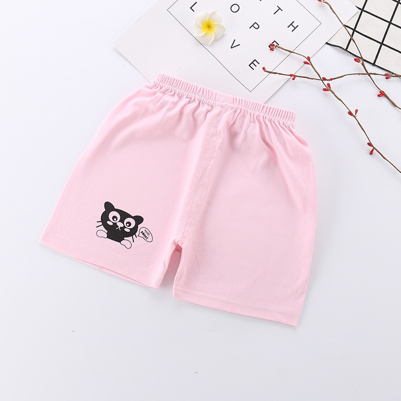 [ rẻ nhất shopee] Quần đùi bé trai, bé gái chất liệu cotton mềm, mịn, mát hàng Quảng Châu cao cấp từ 1-10 tuổi