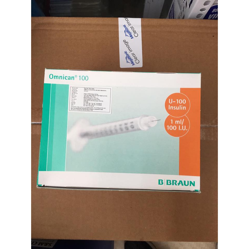 Bơm tiêm tê 1ml